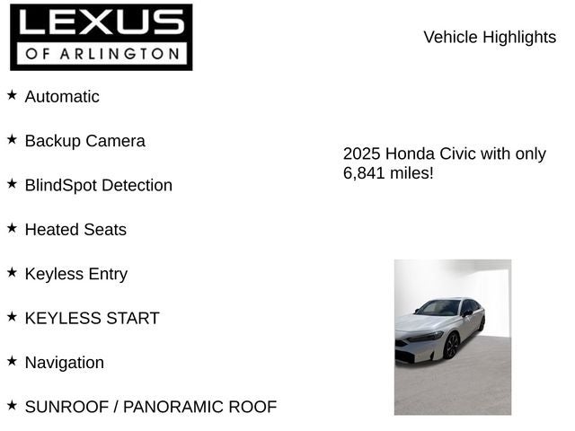 2025 Honda Civic Hybrid Sport Touring
