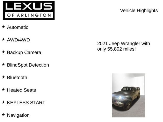 2021 Jeep Wrangler Unlimited Rubicon