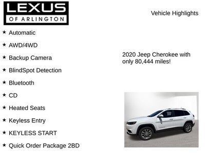 2020 Jeep Cherokee Latitude Plus