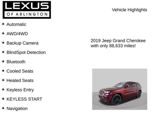 2019 Jeep Grand Cherokee Altitude