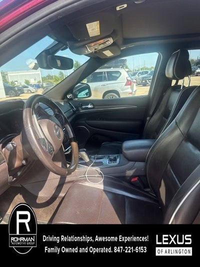 2019 Jeep Grand Cherokee Overland