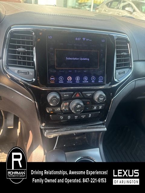 2019 Jeep Grand Cherokee Overland