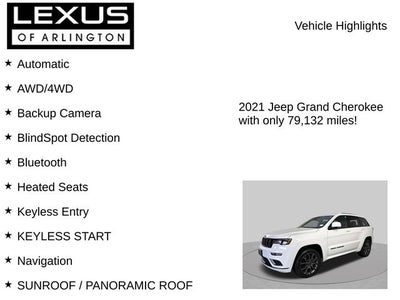 2021 Jeep Grand Cherokee High Altitude