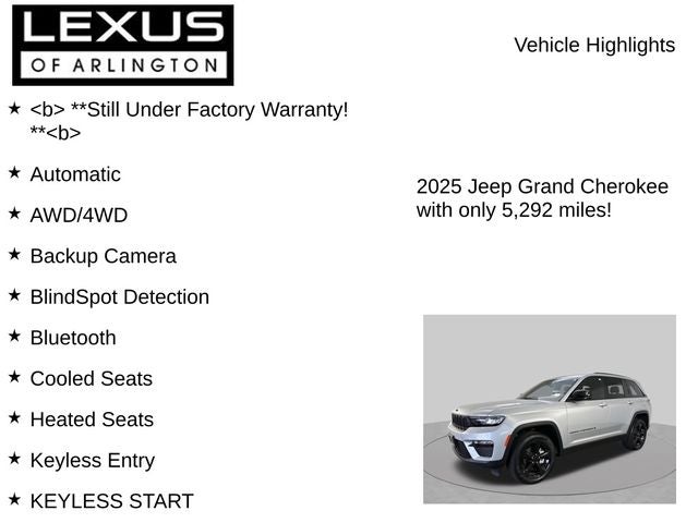 2025 Jeep Grand Cherokee Limited