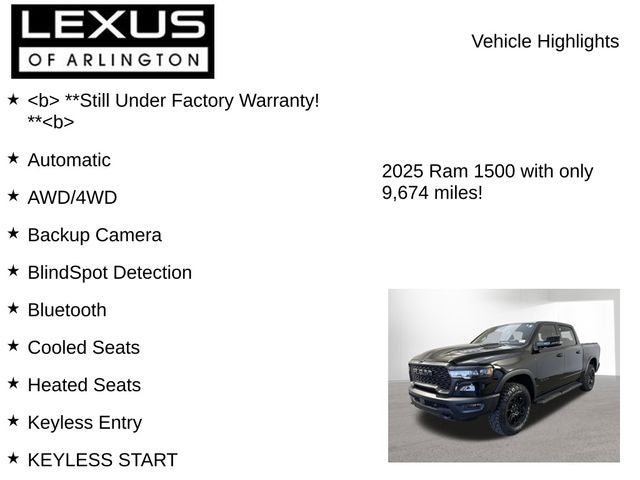 2025 RAM 1500 Rebel