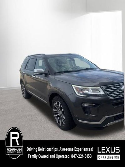 2018 Ford Explorer Platinum