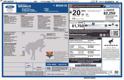 2022 Ford Bronco Base