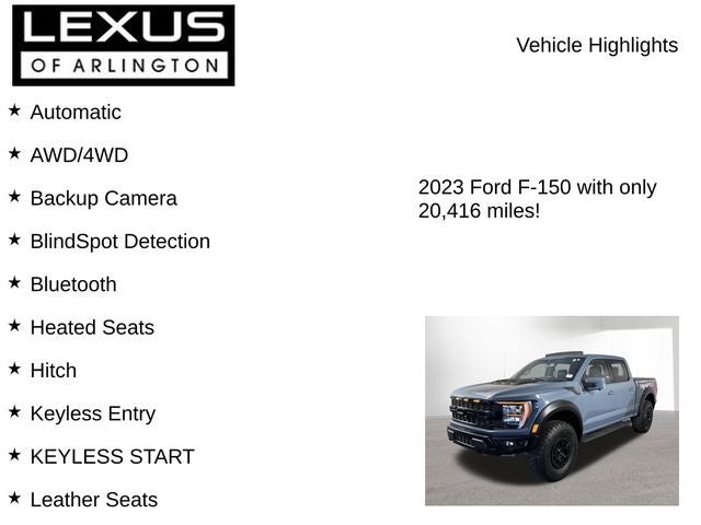 2023 Ford F-150 Raptor R