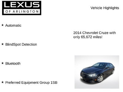 2014 Chevrolet Cruze LS