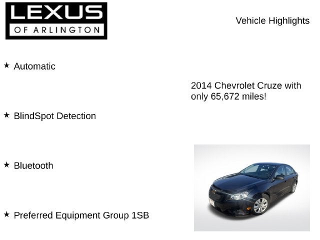 2014 Chevrolet Cruze LS