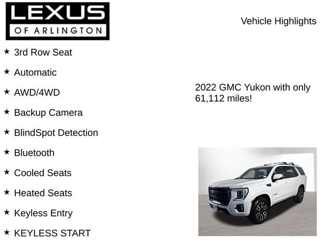2022 GMC Yukon AT4