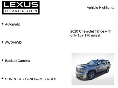 2020 Chevrolet Tahoe LT