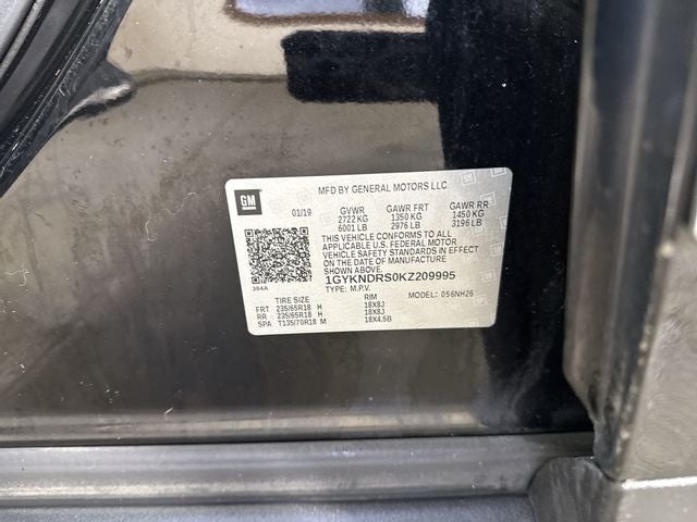 2019 Cadillac XT5 Luxury