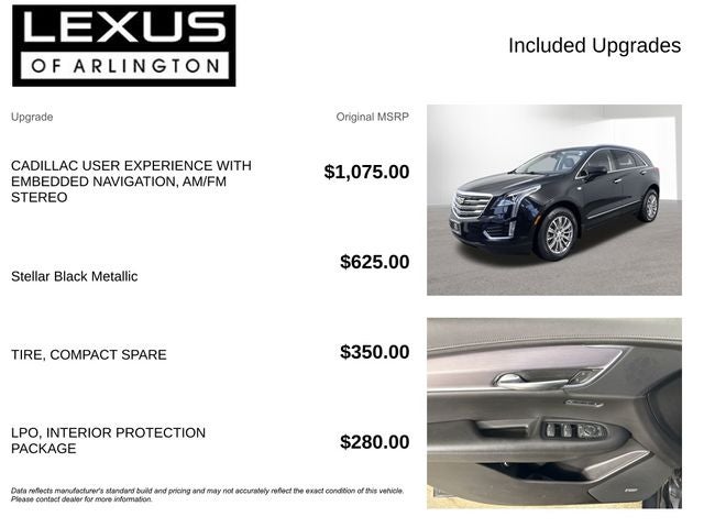 2019 Cadillac XT5 Luxury