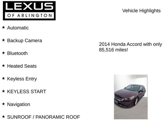 2014 Honda Accord EX-L