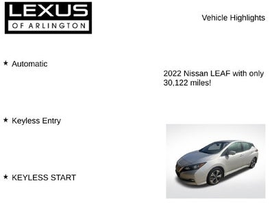 2022 Nissan Leaf SV PLUS
