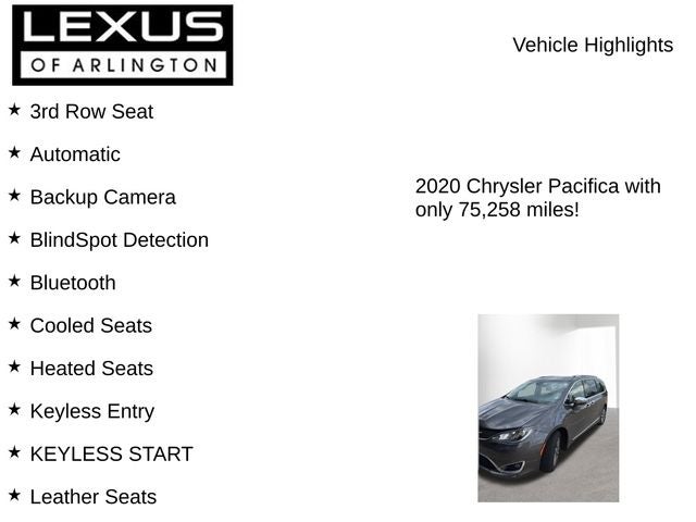 2020 Chrysler Pacifica Hybrid Limited