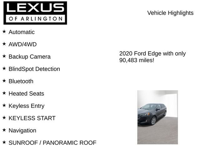 2020 Ford Edge Titanium