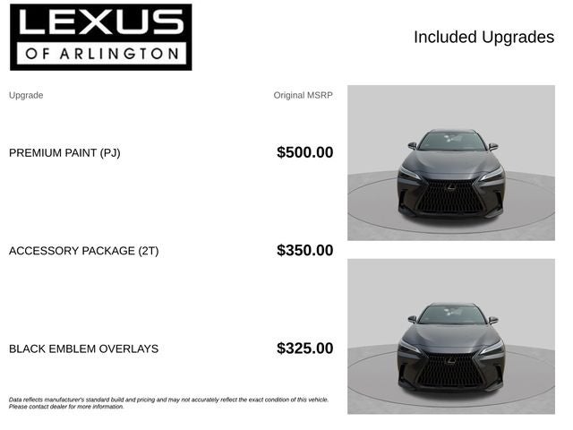 2026 Lexus NX NX 350