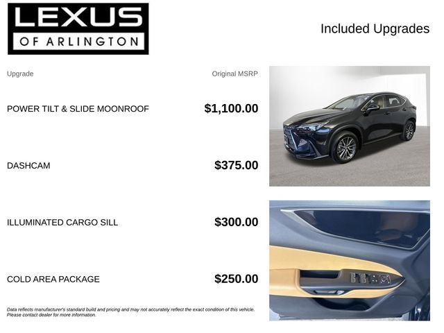 2025 Lexus NX 350 NX 350