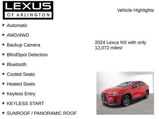 2024 Lexus NX AWD