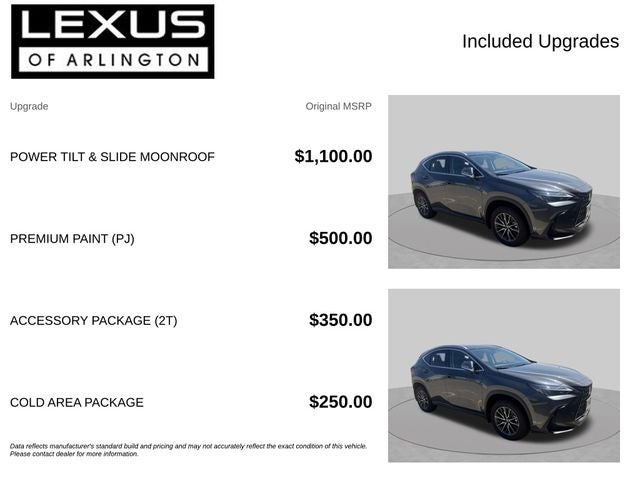 2025 Lexus NX NX 350