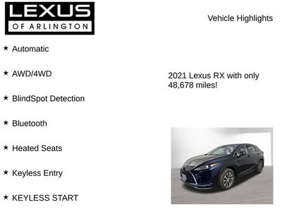 2021 Lexus RX 350 RX 350