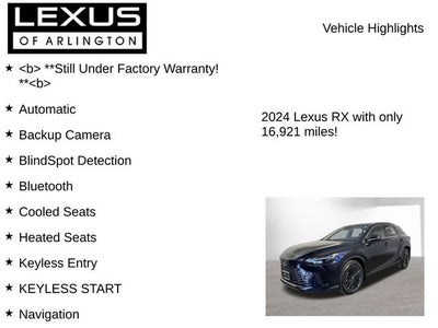 2024 Lexus RX 350 PREMIUM FWD
