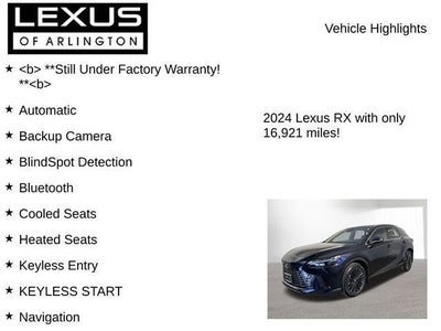 2024 Lexus RX 350 PREMIUM FWD