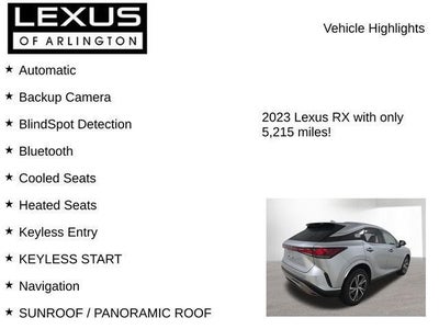 2023 Lexus RX 350 PREMIUM FWD