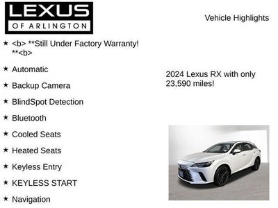 2024 Lexus RX 350 PREMIUM FWD