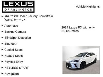 2024 Lexus RX 350 PREMIUM FWD