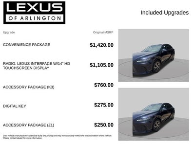 2024 Lexus RX 350 RX 350