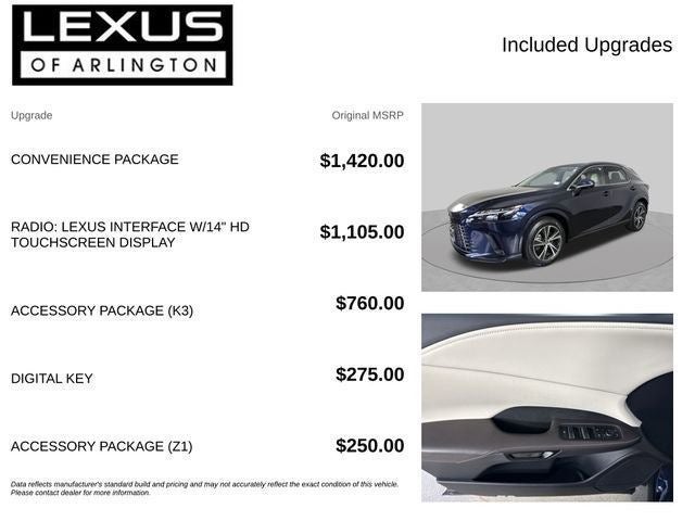 2024 Lexus RX RX 350