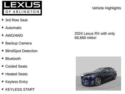 2024 Lexus RX RX 350