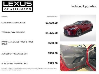 2026 Lexus RX RX 350 Premium+