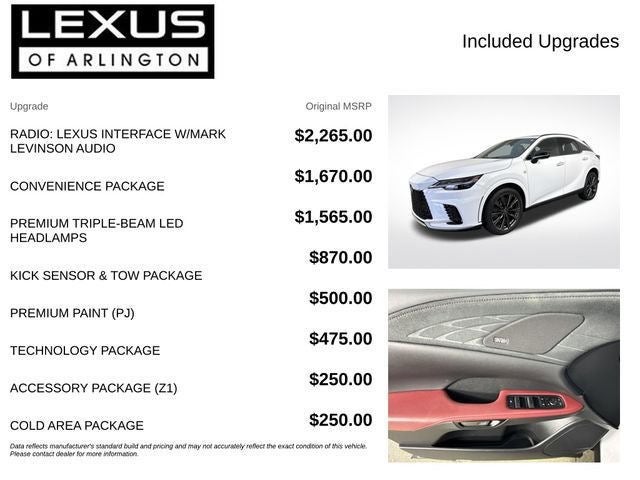 2024 Lexus RX RX 350