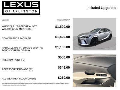 2025 Lexus RX RX 350 Premium