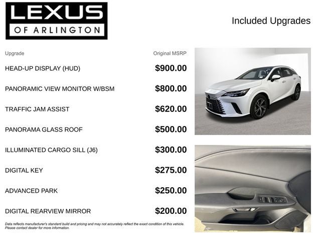 2023 Lexus RX PREMIUM PLUS
