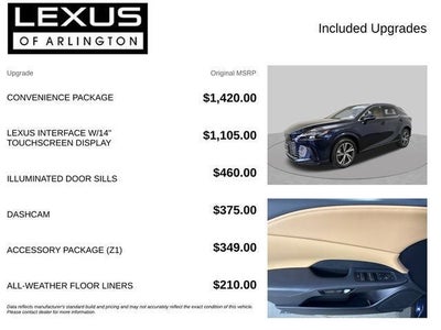 2026 Lexus RX RX 350 Premium