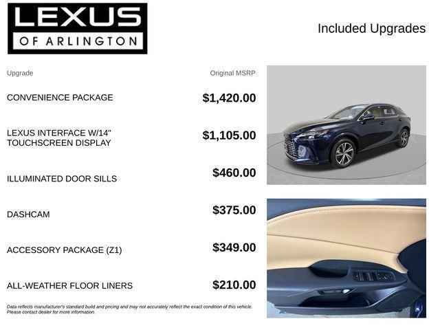 2026 Lexus RX RX 350 Premium