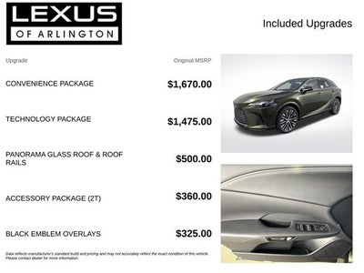 2026 Lexus RX RX 350h Premium+