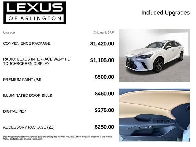 2024 Lexus RX 350h RX 350h