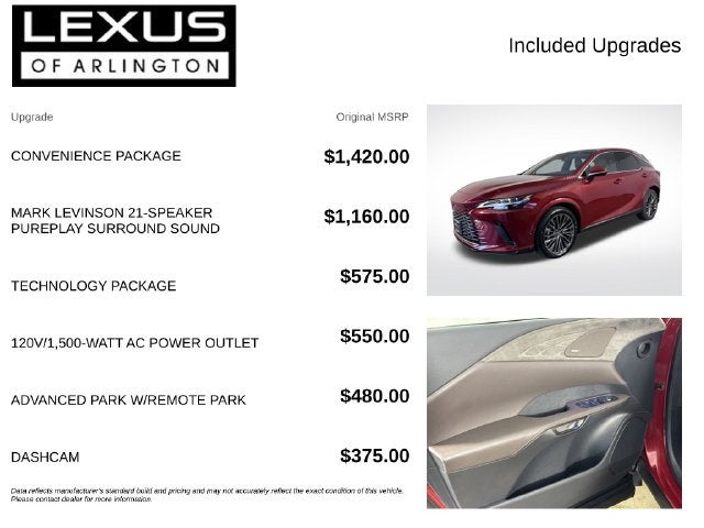 2026 Lexus RX RX 350h Luxury