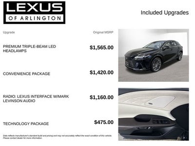 2024 Lexus RX 350h LUXURY