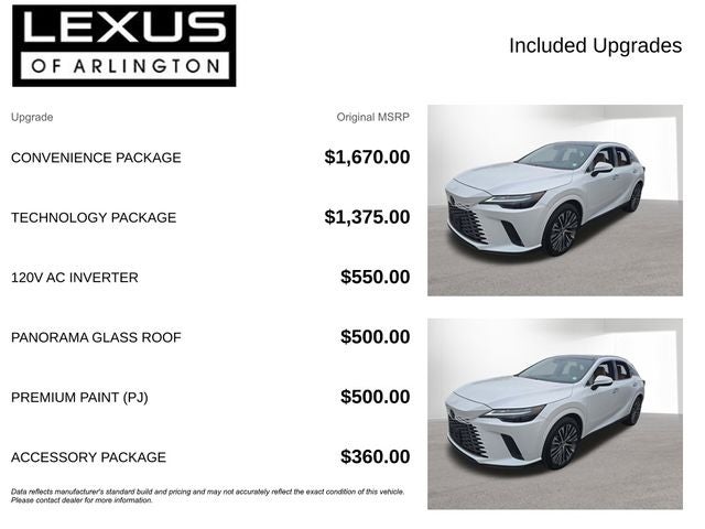 2025 Lexus RX 350h RX 350h Premium Plus