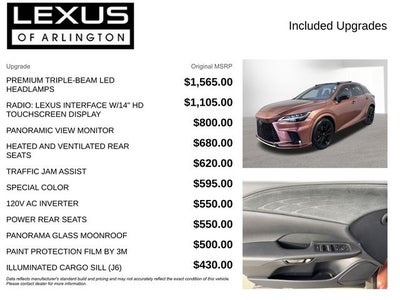 2023 Lexus RX 500h RX 500h F SPORT Performance