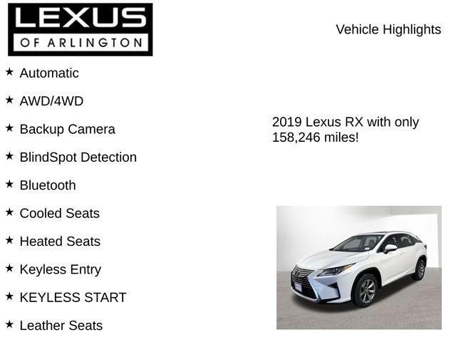 2019 Lexus RX 450h