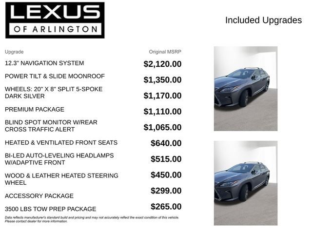 2018 Lexus RX 350 RX 350