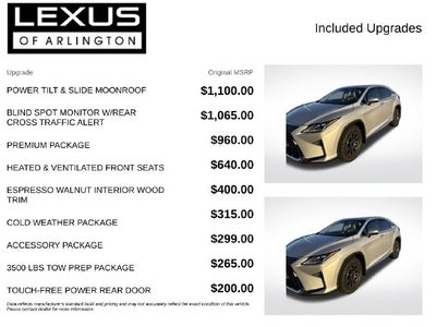 2017 Lexus RX RX 350